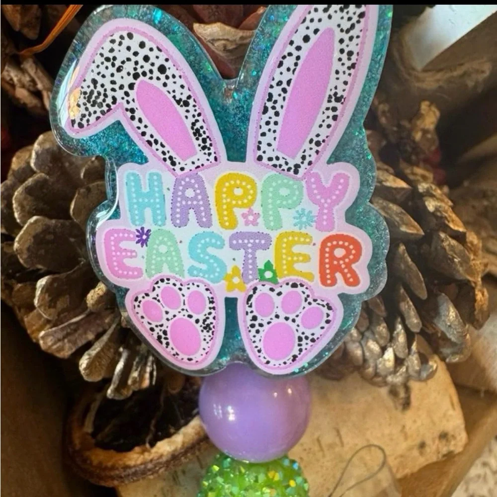 Easter Bunny Badge Reel